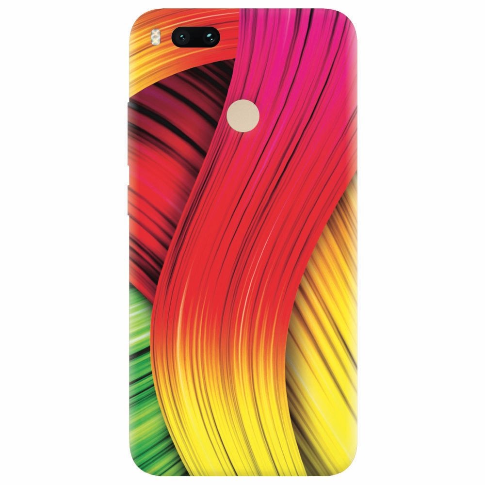 Husa silicon pentru Xiaomi Mi A1, Colorful Abstract