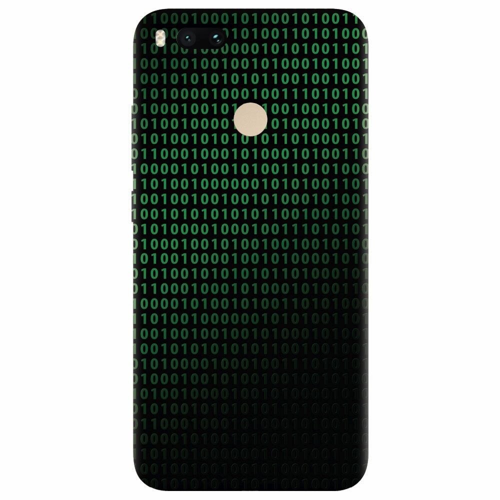 Husa silicon pentru Xiaomi Mi A1, Binary Code