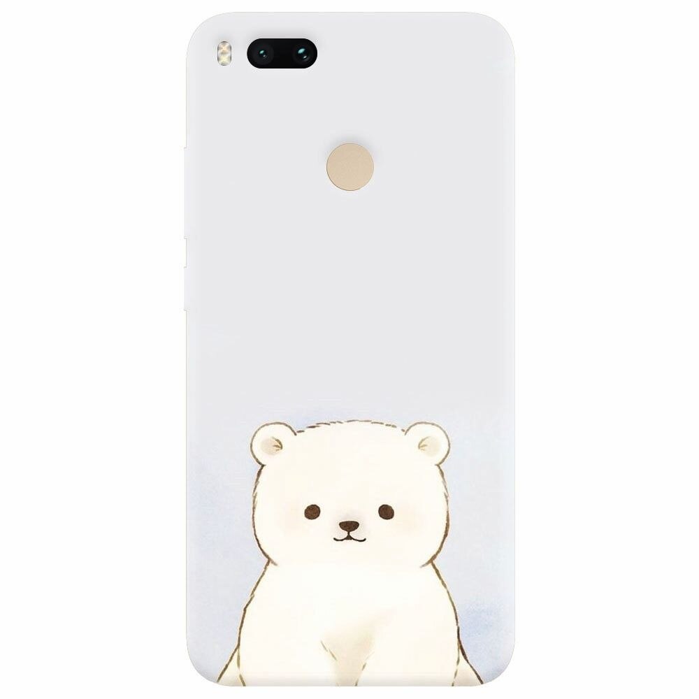 Husa silicon pentru Xiaomi Mi A1, Bear