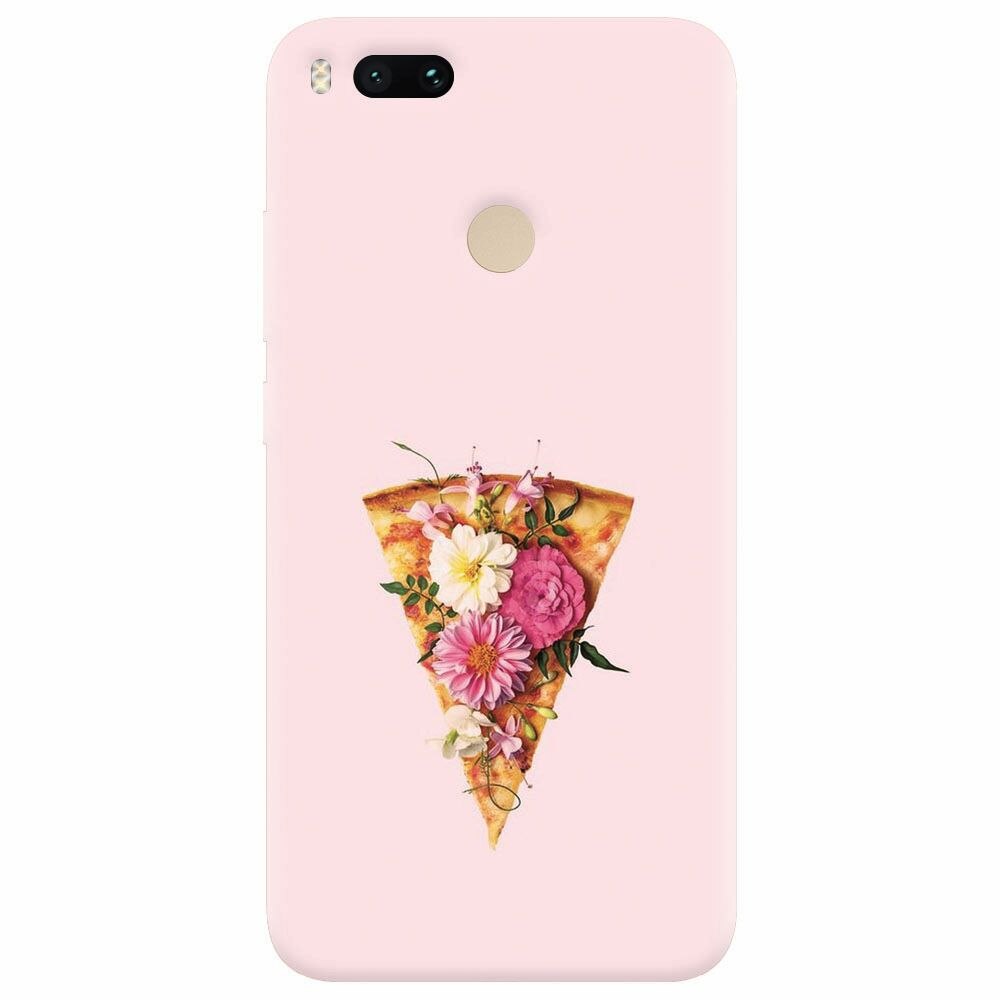Husa silicon pentru Xiaomi Mi A1, Flower Pizza