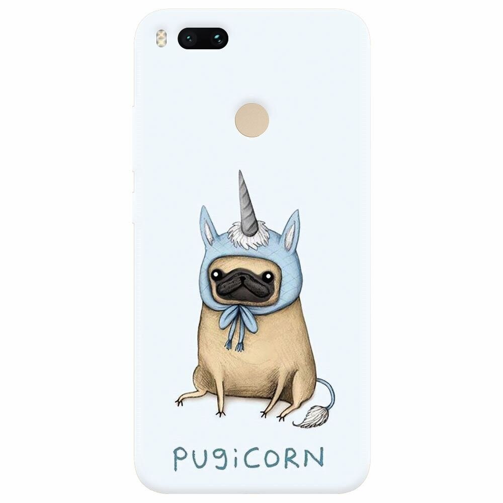Husa silicon pentru Xiaomi Mi A1, Pugicorn