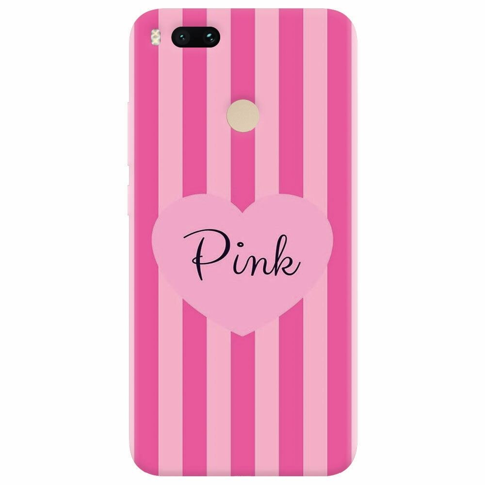 Husa silicon pentru Xiaomi Mi A1, Pink