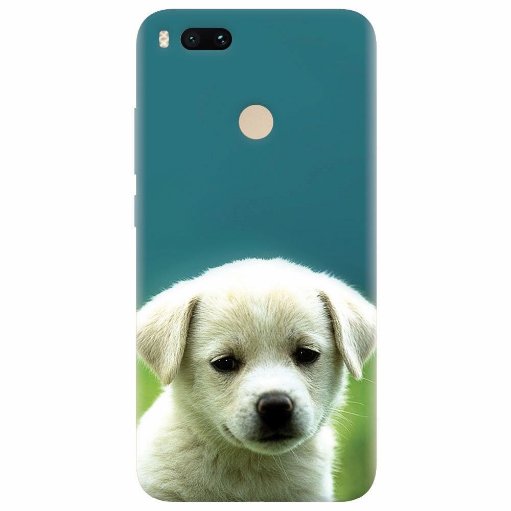 Husa silicon pentru Xiaomi Mi A1, Puppy Style