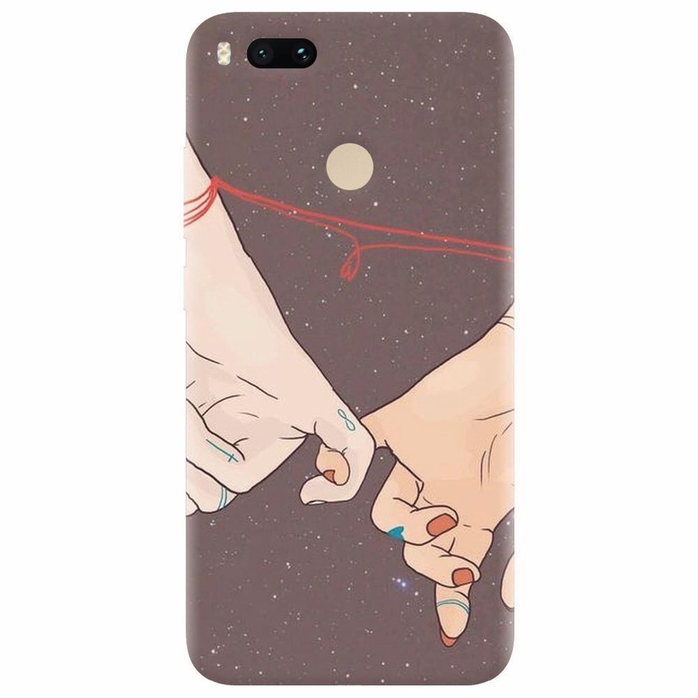 Husa silicon pentru Xiaomi Mi A1, Infinit Love