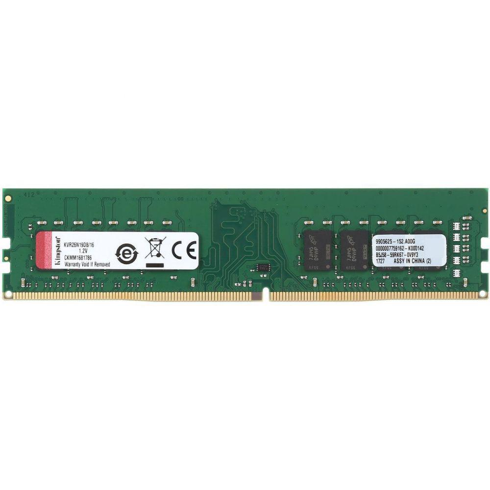 Memorie Kingston ValueRAM, 16GB, DDR4, 2666MHz, CL19, 1.2v - eMAG.ro