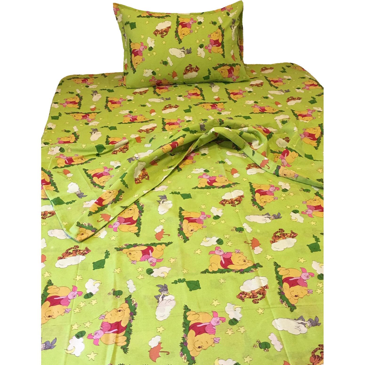 Lenjerie pat single din bumbac pentru copii by Liz Line - CS354