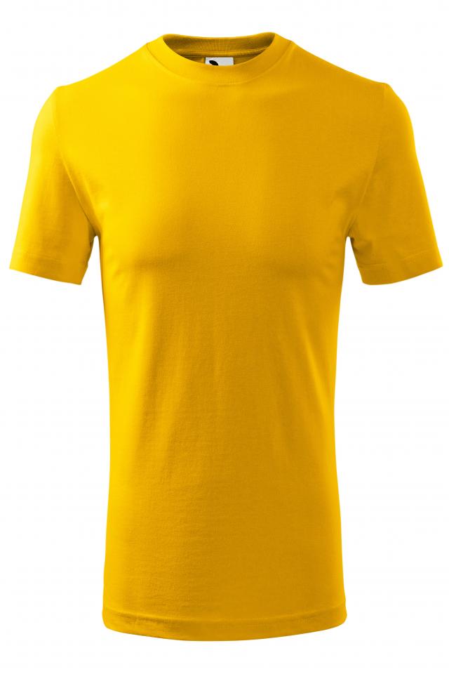 Tricou pentru barbaţi Classic New, Galben