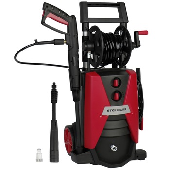 Aparat de spalat cu presiune Steinhaus PRO-HPC20, 2000 W, 150bar, 402l/h, furtun 10m Aparat de spalat cu presiune Steinhaus PRO-HPC20, 2000 W, 150bar, 402l/h, furtun 10m