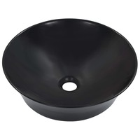 chiuveta de baie vidaxl ceramica 41x125 cm negru imagen 23_0_
0