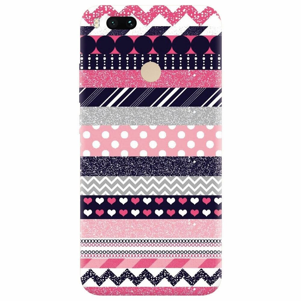 Husa silicon pentru Xiaomi Mi A1, Love Pattern