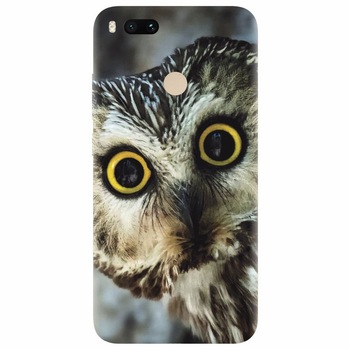 Husa silicon pentru Xiaomi Mi A1, Owl Husa silicon pentru Xiaomi Mi A1, Owl