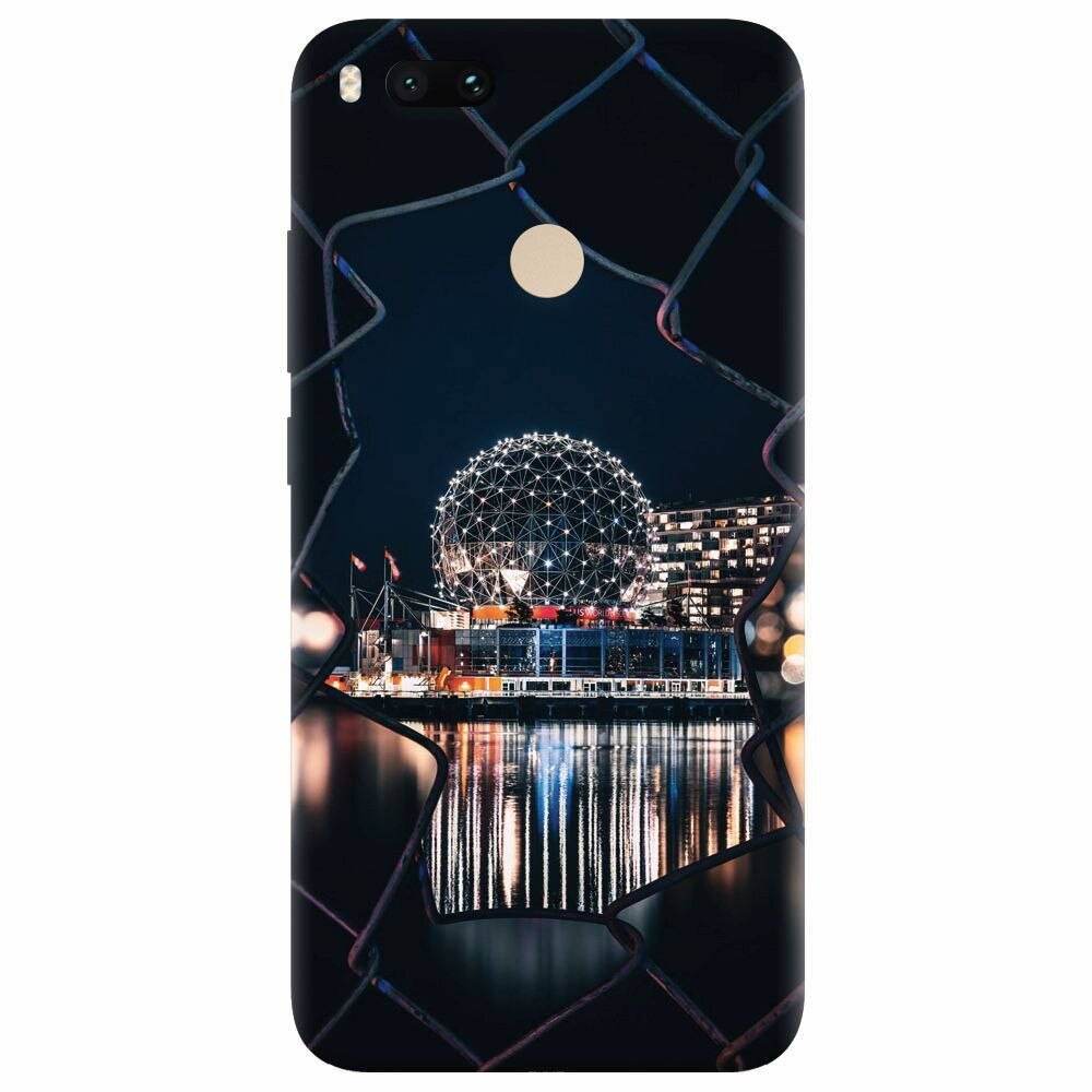 Husa silicon pentru Xiaomi Mi A1, Abstract Architectural Design