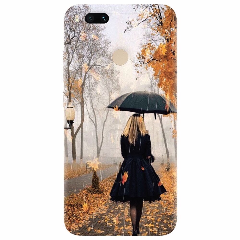 Husa silicon pentru Xiaomi Mi A1, Autum