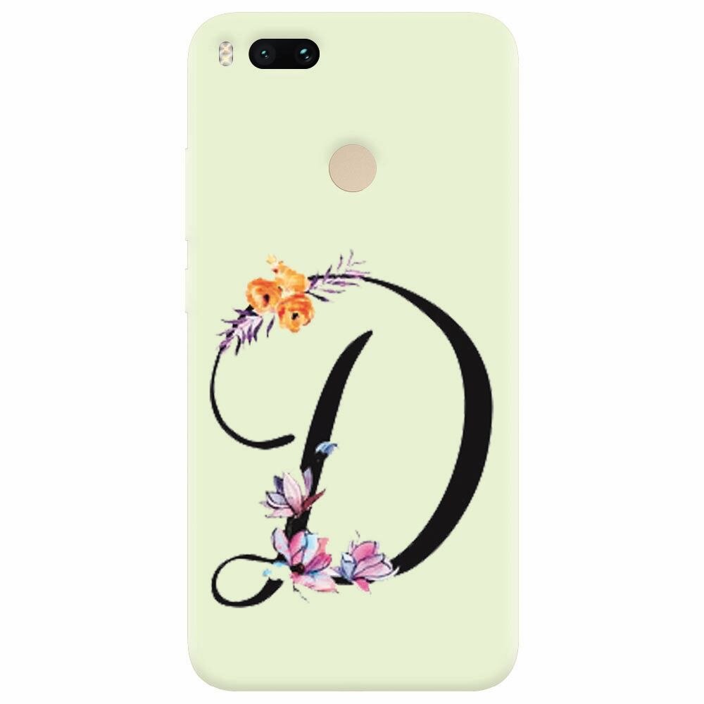 Husa silicon pentru Xiaomi Mi A1, Litera D