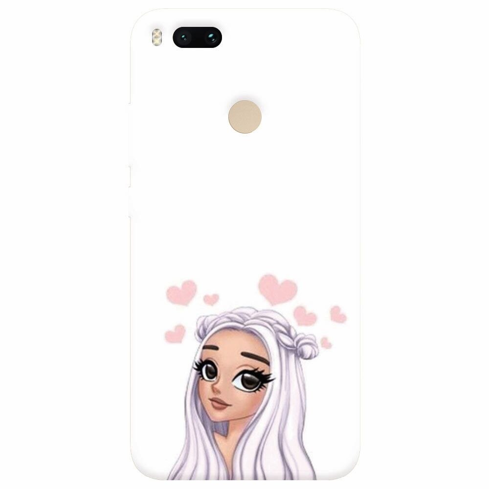 Husa silicon pentru Xiaomi Mi A1, Beauty Girl