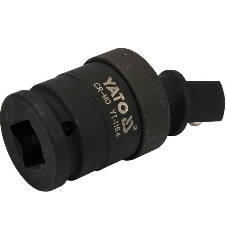 Adaptor de impact Yato YT-1164, patrat interior 3/4" la patrat exterior 3/4", Cr-Mo