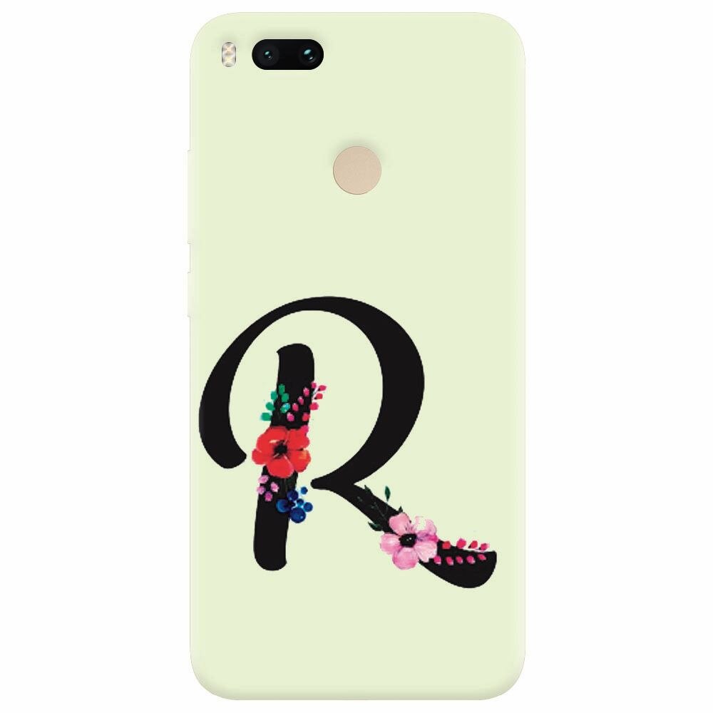Husa silicon pentru Xiaomi Mi A1, Litera R