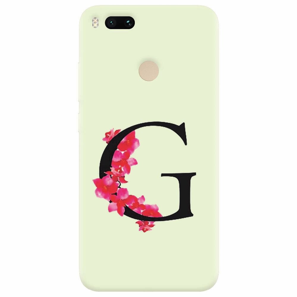 Husa silicon pentru Xiaomi Mi A1, Litera G