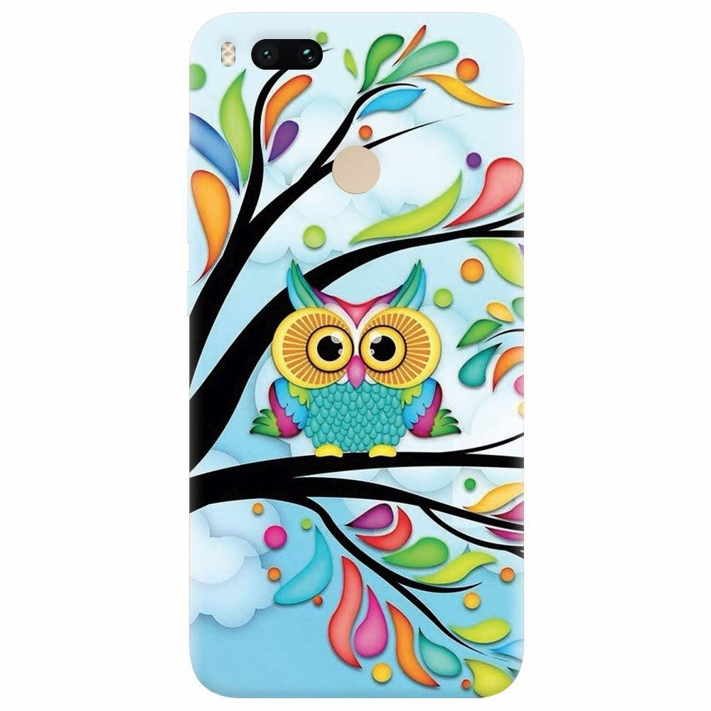 Husa silicon pentru Xiaomi Mi A1, Owl 101