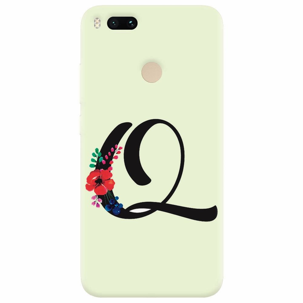 Husa silicon pentru Xiaomi Mi A1, Litera Q