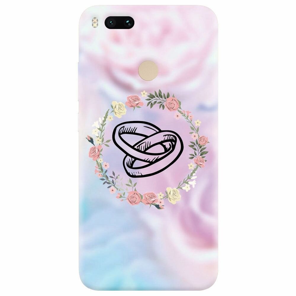 Husa silicon pentru Xiaomi Mi A1, Rings