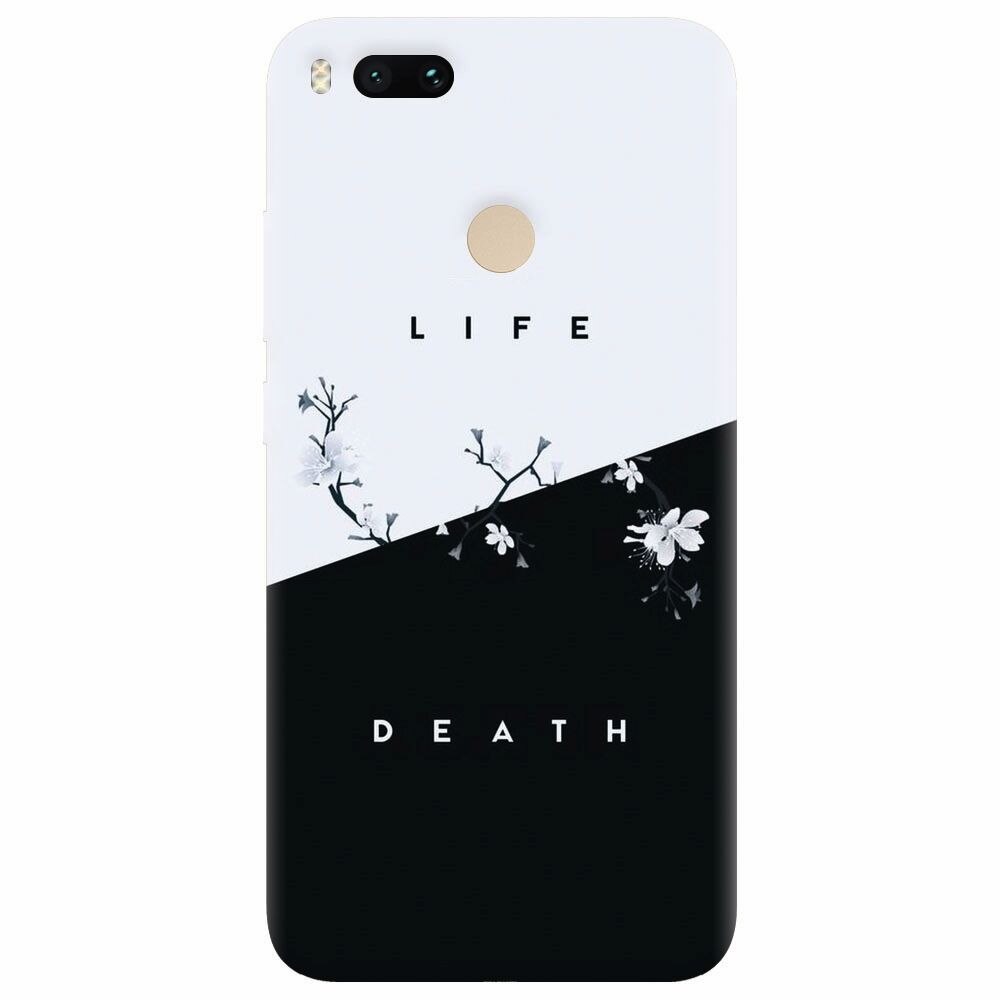 Husa silicon pentru Xiaomi Mi A1, Life Vs Death
