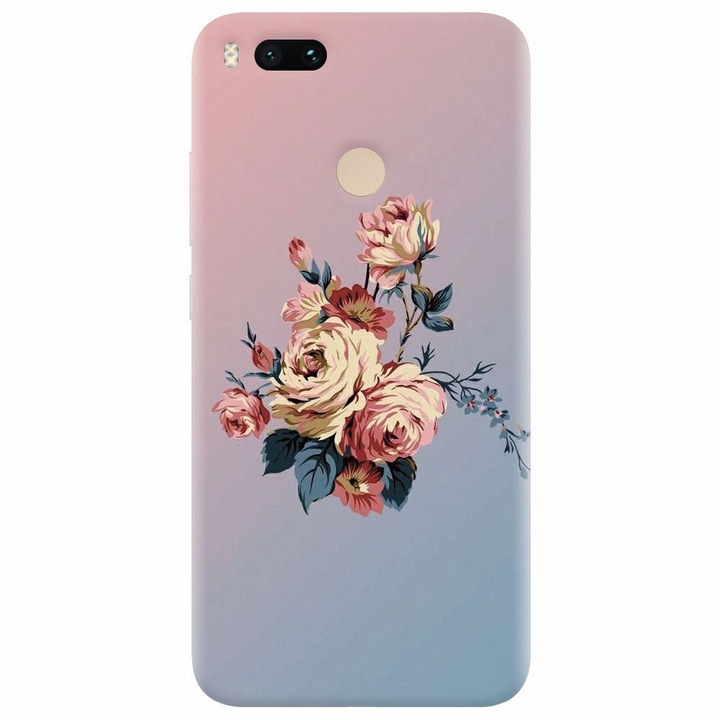 Szilikon tok Xiaomi Mi A1, Roses készülékekhez