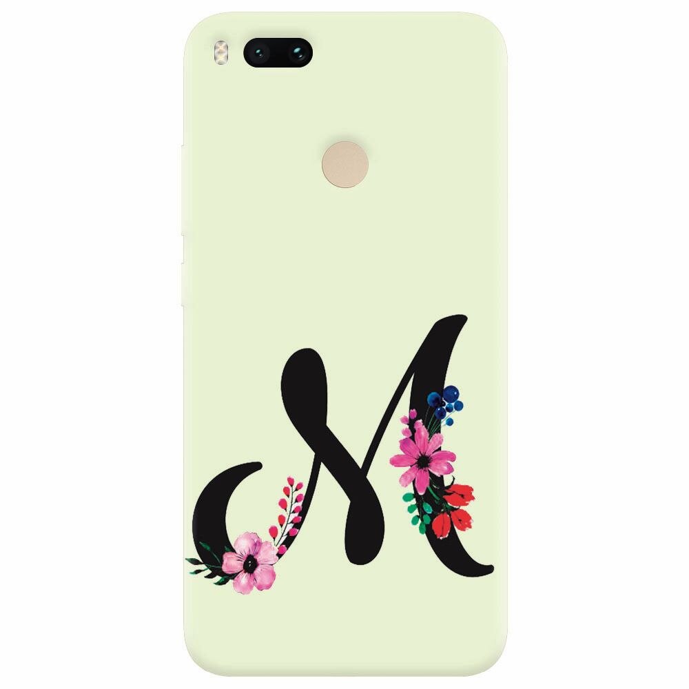 Husa silicon pentru Xiaomi Mi A1, Litera M