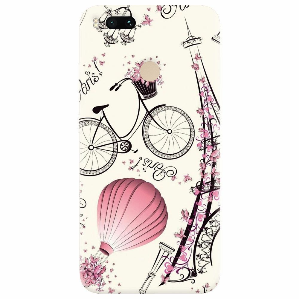 Husa silicon pentru Xiaomi Mi A1, Paris