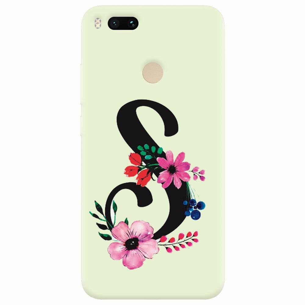 Husa silicon pentru Xiaomi Mi A1, Litera S