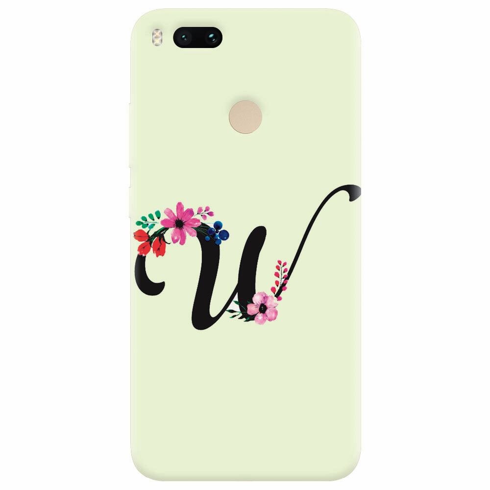 Husa silicon pentru Xiaomi Mi A1, Litera W