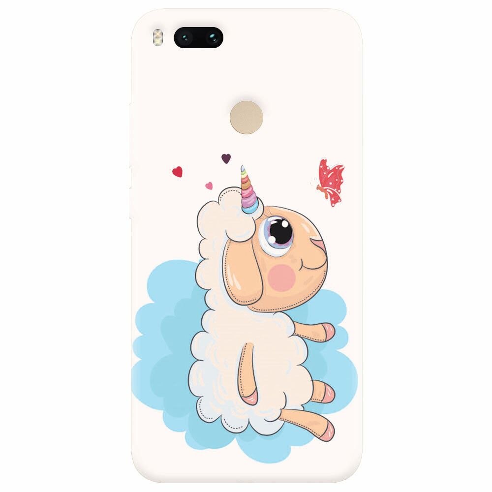 Husa silicon pentru Xiaomi Mi A1, Sheep Star