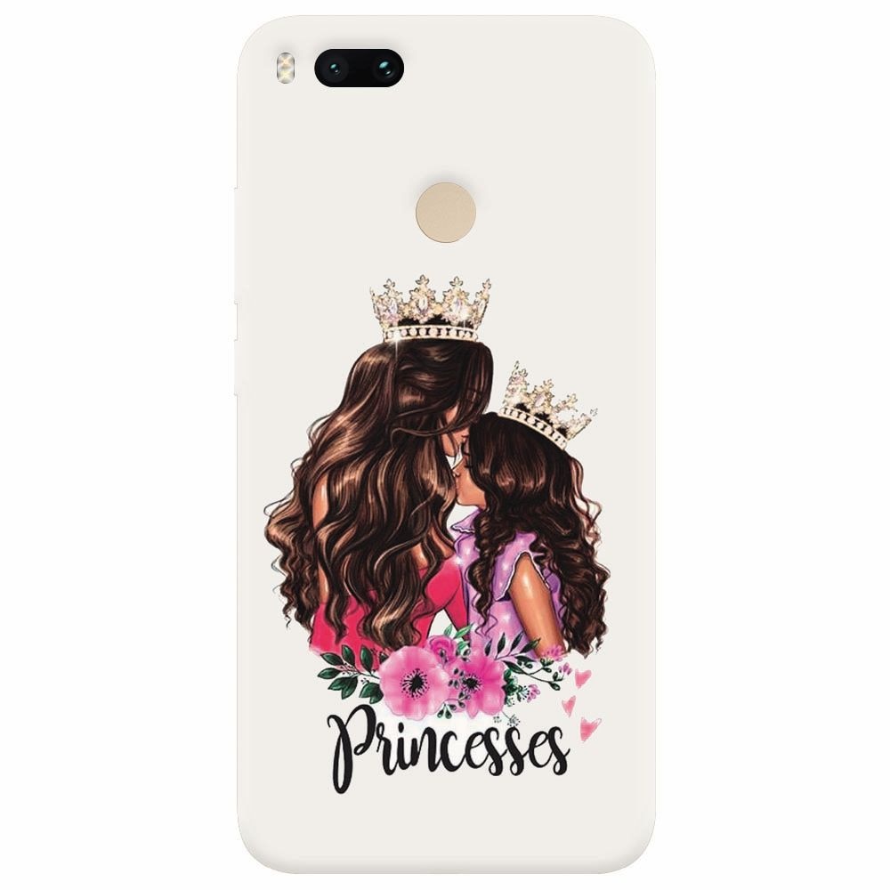 Husa silicon pentru Xiaomi Mi A1, Princesses