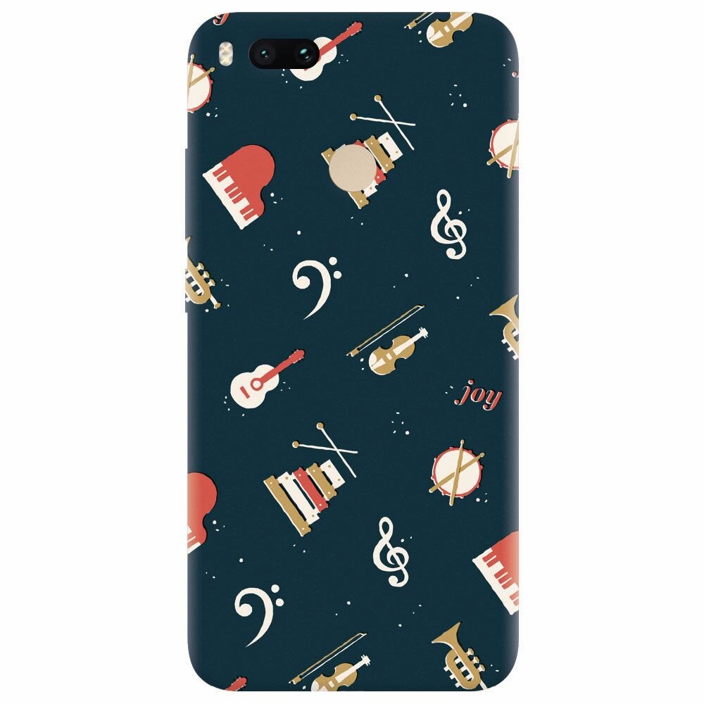 Husa silicon pentru Xiaomi Mi A1, Music Joy