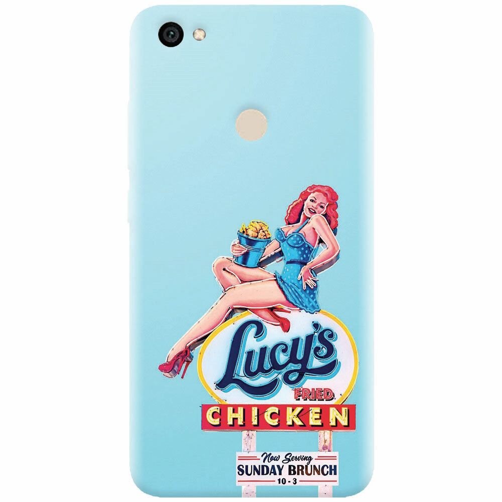 Husa silicon pentru Xiaomi Redmi Note 5A, American Vintage Restaurant Sign