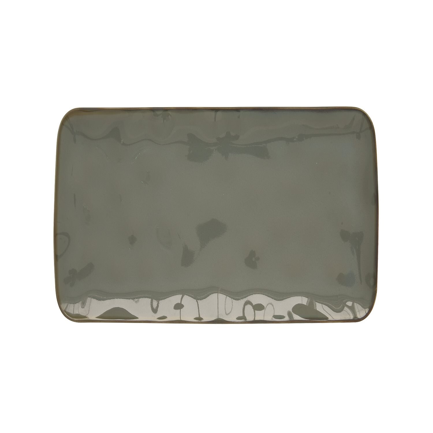 Platou dreptunghiular 27 x 19 cm portelan 