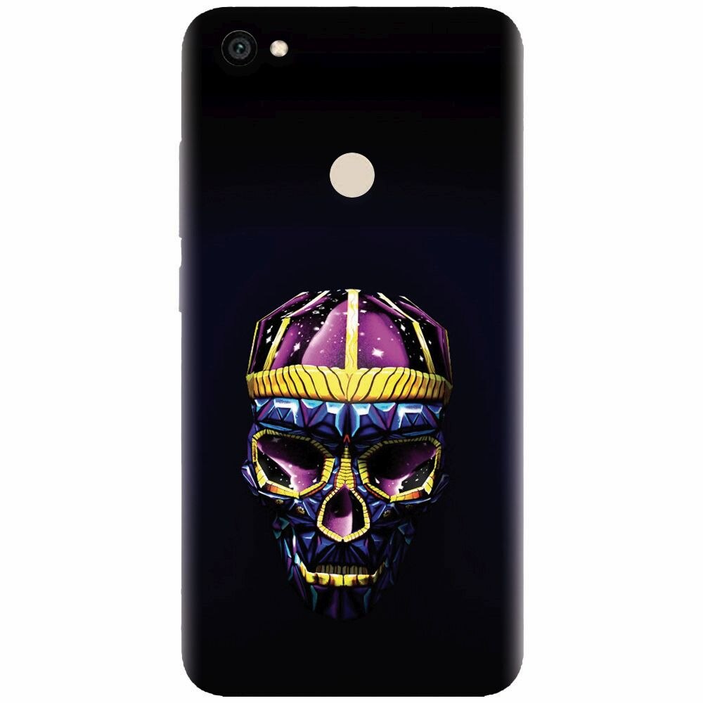 Husa silicon pentru Xiaomi Redmi Note 5A, Colorfull Skull