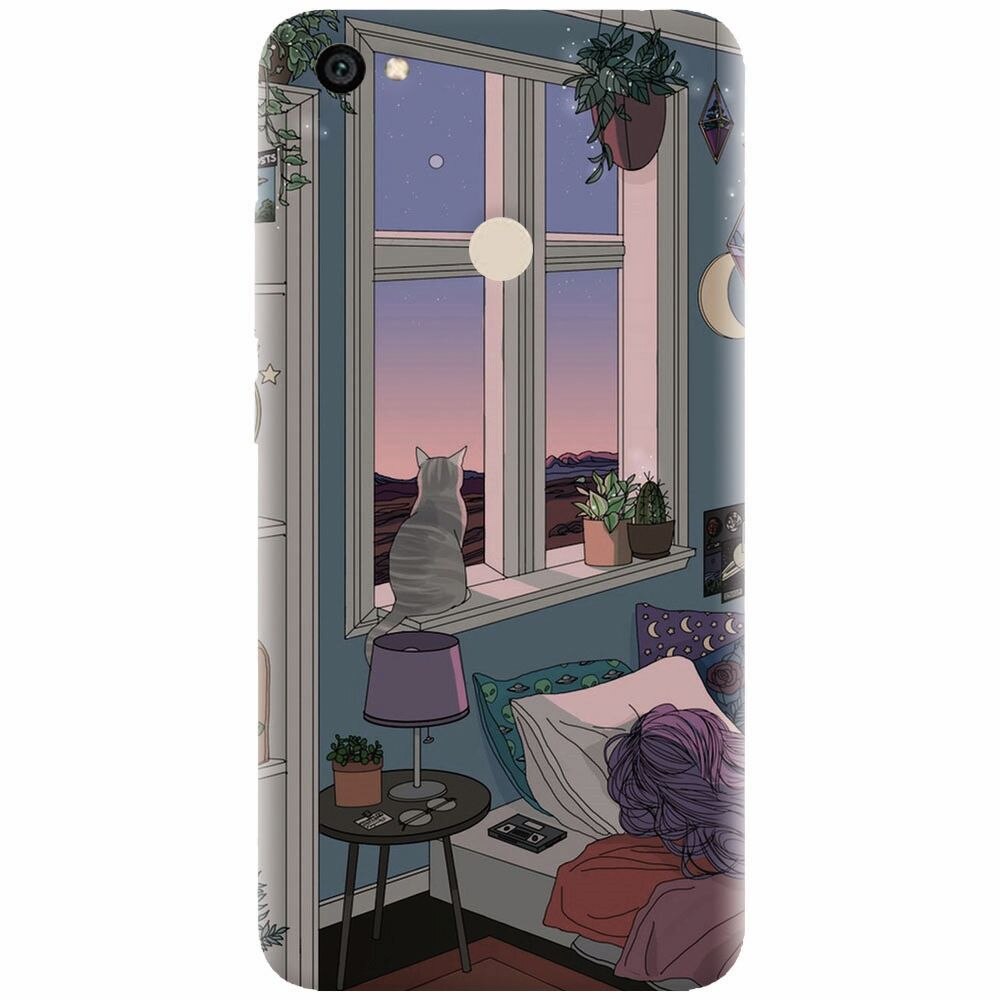 Husa silicon pentru Xiaomi Redmi Note 5A, Girl Room