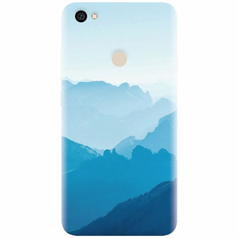 Husa silicon pentru Xiaomi Redmi Note 5A, Blue Mountain Crests