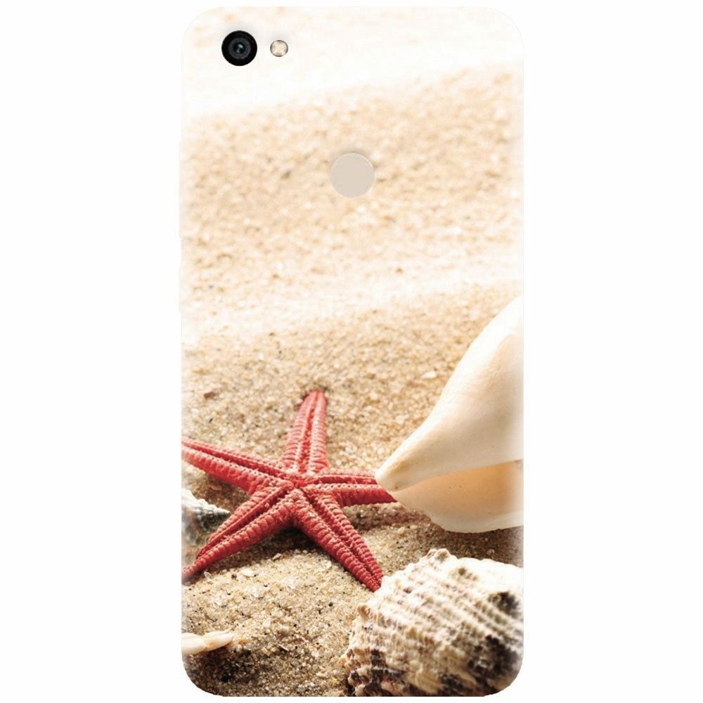 Husa silicon pentru Xiaomi Redmi Note 5A, Beach Shells And Starfish