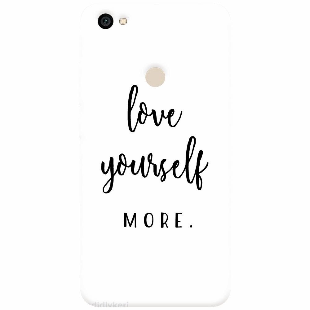 Husa silicon pentru Xiaomi Redmi Note 5A, Love Yourself More
