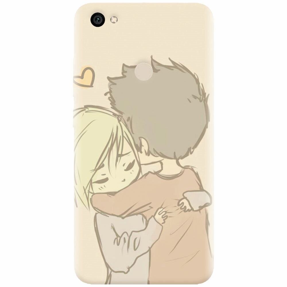 Husa silicon pentru Xiaomi Redmi Note 5A, Couple Hug