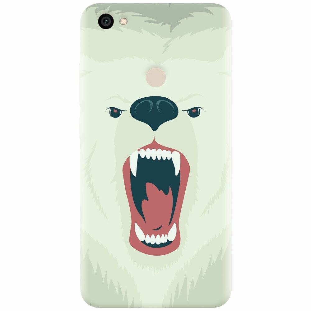 Husa silicon pentru Xiaomi Redmi Note 5A, Fierce Polar Bear Winter