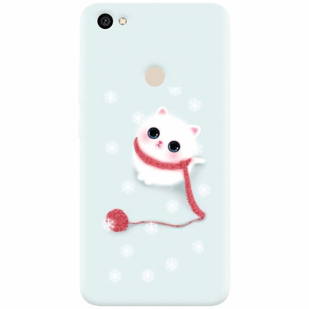 Husa silicon pentru Xiaomi Redmi Note 5A, Cute Cat