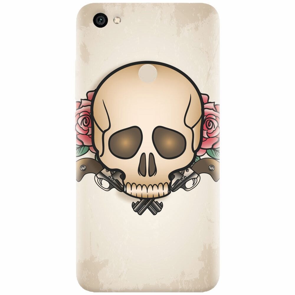 Husa silicon pentru Xiaomi Redmi Note 5A, Skulls And Roses