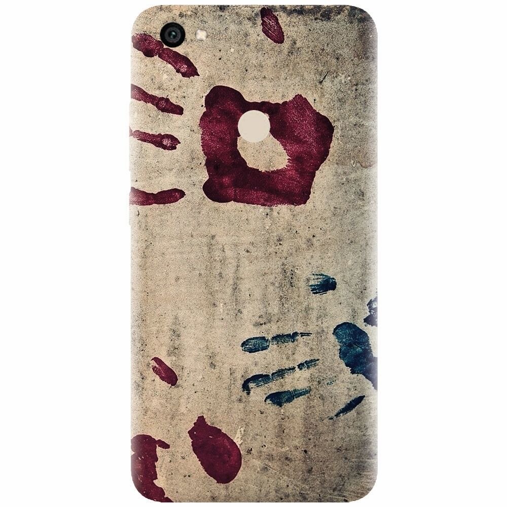 Husa silicon pentru Xiaomi Redmi Note 5A, Handprints