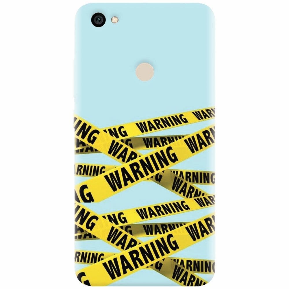 Husa silicon pentru Xiaomi Redmi Note 5A, Warning