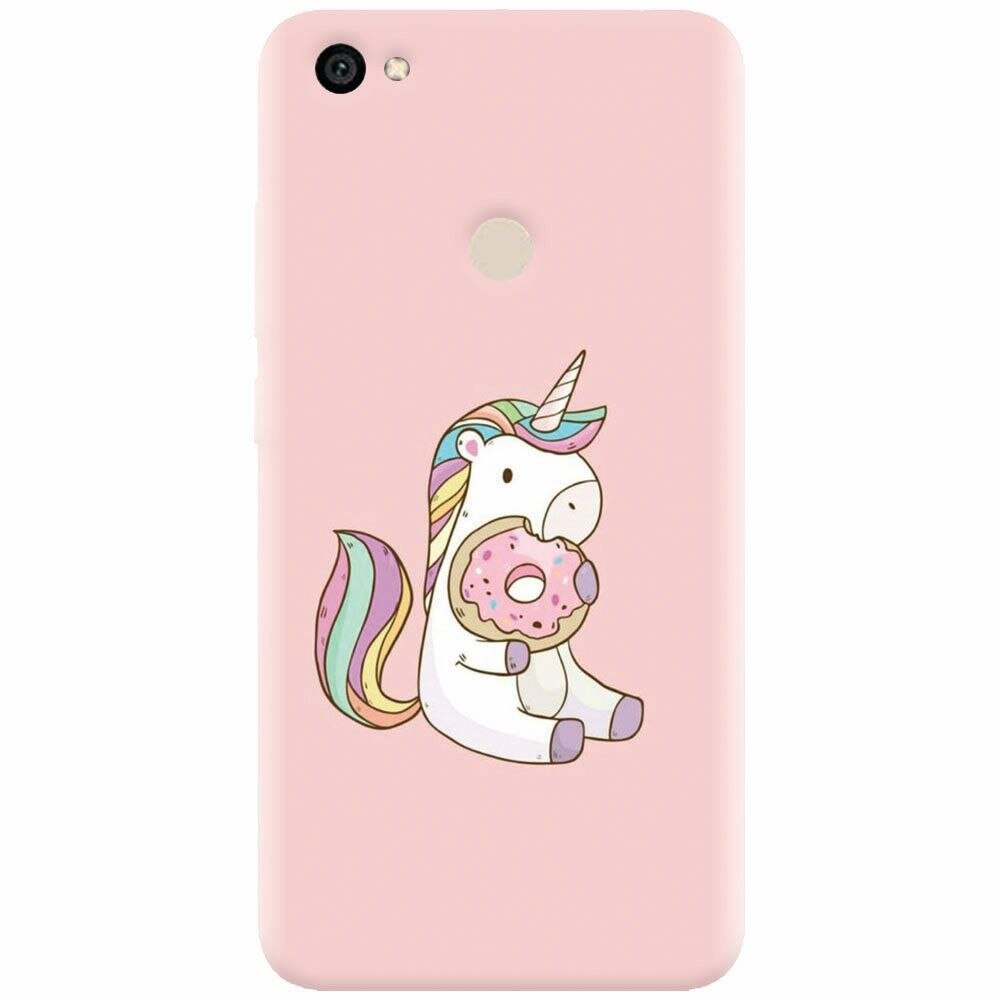 Husa silicon pentru Xiaomi Redmi Note 5A, Unicorn Donuts