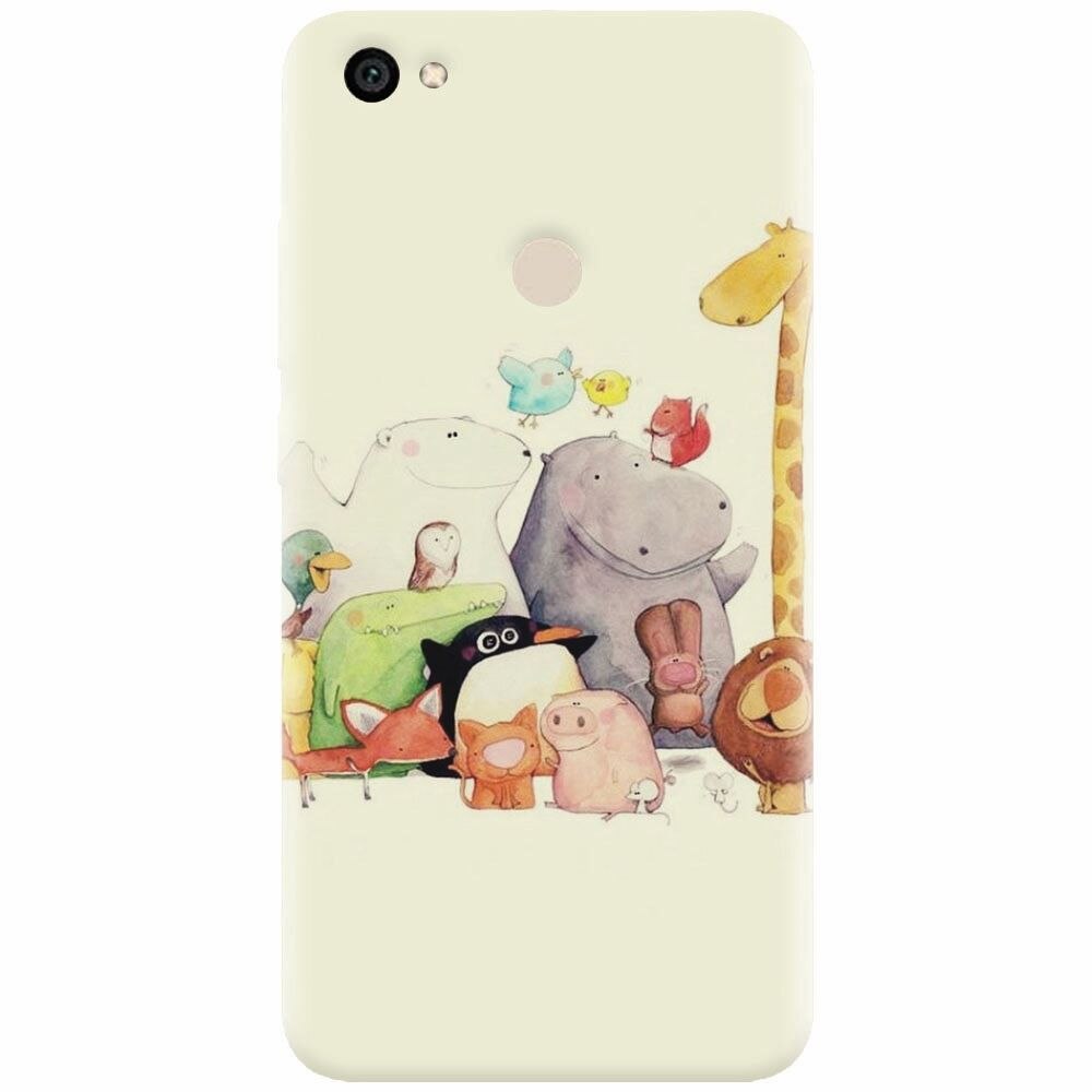Husa silicon pentru Xiaomi Redmi Note 5A, Cute Cartoon Animals