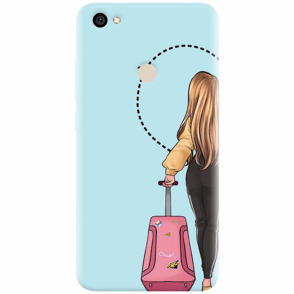 Husa silicon pentru Xiaomi Redmi Note 5A, Travel Girl